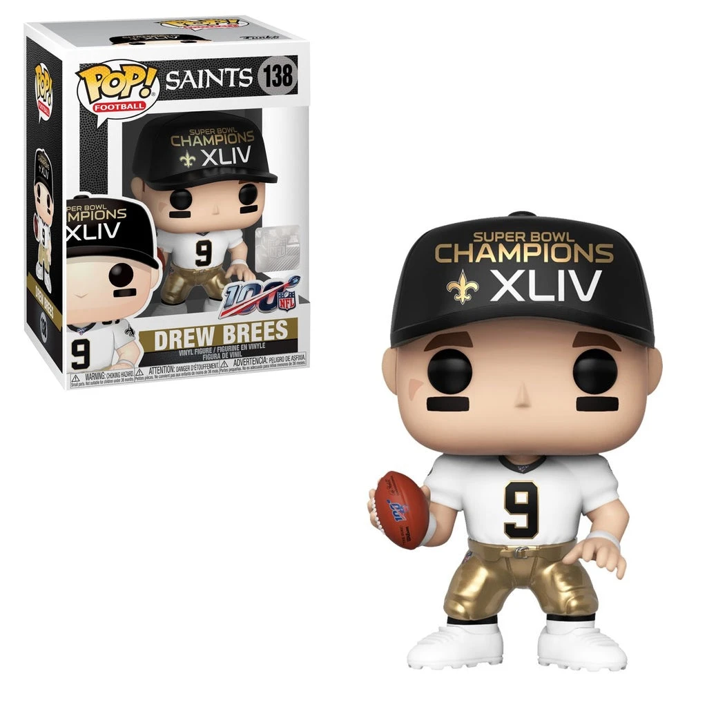 Funko Pop NFL Drew Brees 3 Funko Pop NFL Drew Brees
