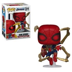 Funko Pop Bobble-Head Marvel Avengers (Iron Spider With Nano Gauntlet) #574
