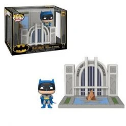 Funko Pop Towns Batman 80th Hall Of Justice With Batman