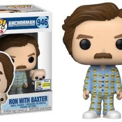 **Pre-Order** Funko Pop Movies Anchorman Ron Burgundy With Baxter SDCC 2020