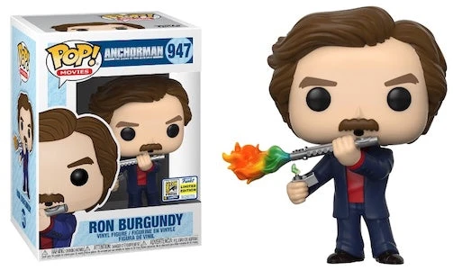 **Pre-Order** Funko Pop Movies Anchorman Ron Burgundy With Jazz Flute SDCC 2020 3 **Pre-Order** Funko Pop Movies Anchorman Ron Burgundy With Jazz Flute SDCC 2020