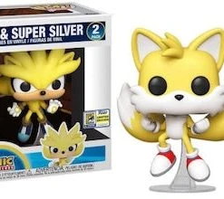 Funko Pop Games Super Tails & Super Silver 2 Pack SDCC 2020