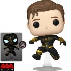**Pre-Order** Funko Pop Marvel Spider-Man No Way Home - Spider-man Black Suit Chase Bundle ( AAA Exclusive)