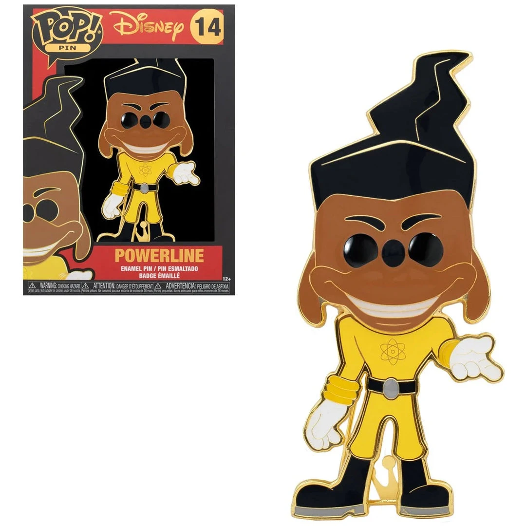Badger Bargains Funko Pop Pin Disney -Powerline 3 Badger Bargains Funko Pop Pin Disney -Powerline