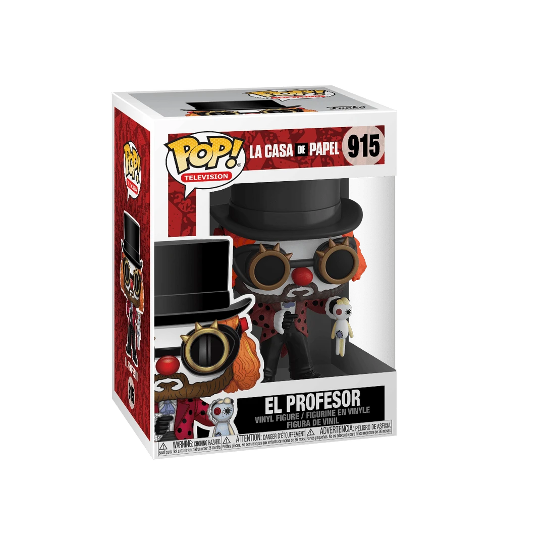 Funko Pop TV! La Casa De Papel El Profesor 3 Funko Pop TV! La Casa De Papel El Profesor