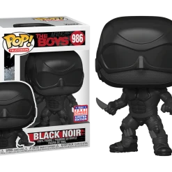 Funko Pop TV! The Boys - Black Noir #986 (2021 Summer Convention Sticker)