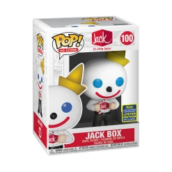 The Badgers Den Funko Pop Ad Icons Jack In The Box (SDCC 2020 Shared Sticker)