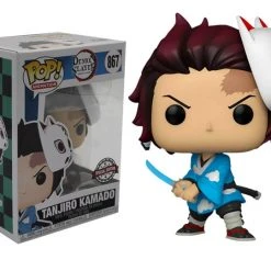 Funko Pop Animation Demon Slayer - Tanjiro With Mask (Special Edition Sticker)