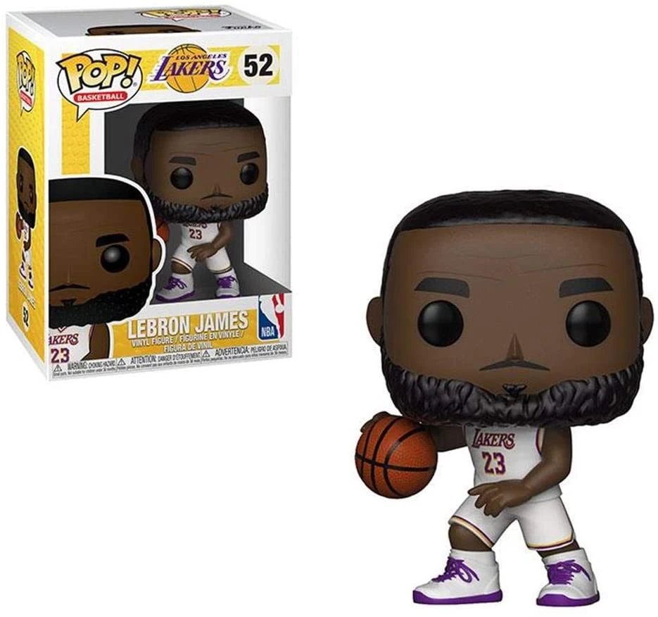 Funko NBA Los Angeles Lakers LeBron James NBA Pops 3 Funko NBA Los Angeles Lakers LeBron James NBA Pops