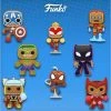 Funko Pop Marvel Holiday - Bundle Of 8 Other Marvel Pops