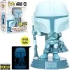 Star Wars: The Mandalorian Funko Pop Star Wars The Mandalorian - The Mandalorian Hologram GITD( Entertainment Earth Exclusive)