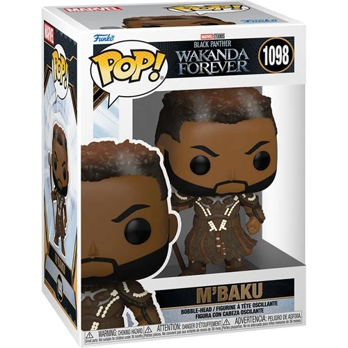 **Pre-Order** Funko Pop Movies Marvel Black Panther Wakanda Forever - M'Baku 3 **Pre-Order** Funko Pop Movies Marvel Black Panther Wakanda Forever - M'Baku