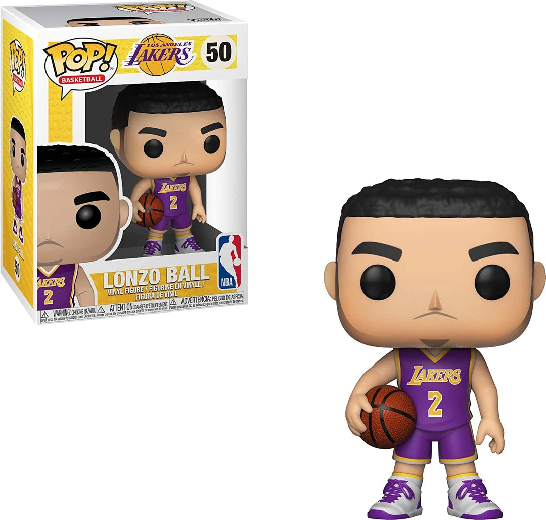 Funko NBA Los Angeles Lakers Lonzo Ball NBA Pops 3 Funko NBA Los Angeles Lakers Lonzo Ball NBA Pops
