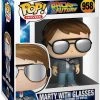 Funko Pop Movies Back To The Future Marty With Glasses 2 Funko Pop Movies Back To The Future Marty With Glasses
