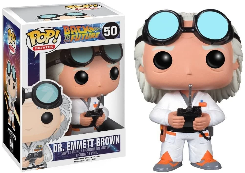 Funko Pop Movies Back To The Future Dr. Emmett Brown 3 Funko Pop Movies Back To The Future Dr. Emmett Brown