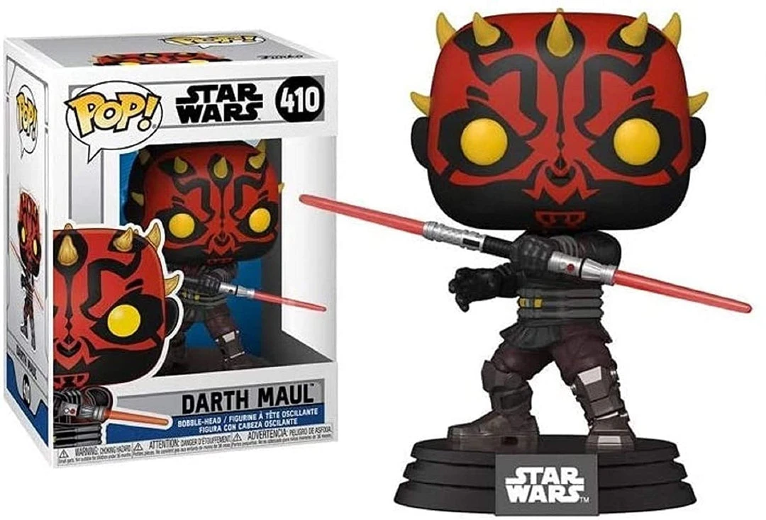Funko Pop Star Wars Clone Wars Darth Maul Star Wars: Clone Wars 3 Funko Pop Star Wars Clone Wars Darth Maul Star Wars: Clone Wars