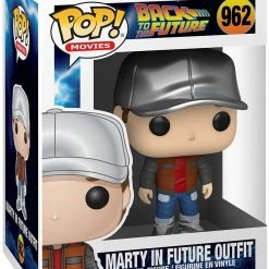 Funko Pop Movies Back To The Future Marty In Future Outfit