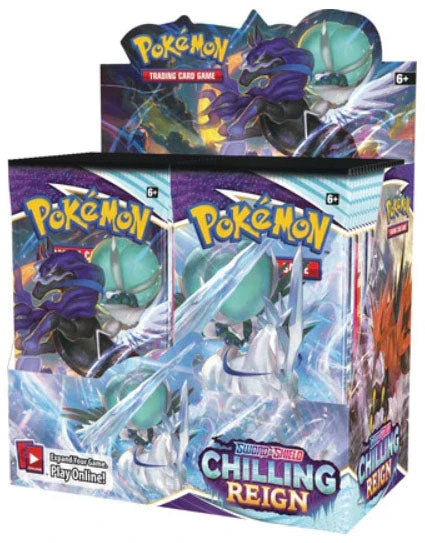 POKEMON COMPANY INTERNATIONAL Pokemon TCG: Sword & Shield - Chilling Reign Booster Display (36) Not Valid For Free Shipping 3 POKEMON COMPANY INTERNATIONAL Pokemon TCG: Sword & Shield - Chilling Reign Booster Display (36) Not Valid For Free Shipping