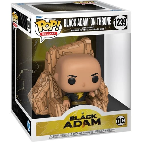 **Pre-Order** Funko Pop Deluxe D.C. Black Adam - Black Adam On Throne All D.C. Pops 3 **Pre-Order** Funko Pop Deluxe D.C. Black Adam - Black Adam On Throne All D.C. Pops