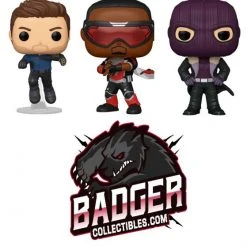 The Falcon And Winter Soldier Funko Pop Marvel The Falcon And The Winter Soldier Bundle Of 3