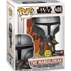 Gamestop Exclusives Funko Pop Star Wars The Mandalorian GITD (GameStop Exclusive)