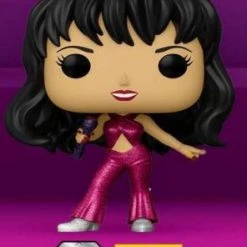 Hot Topic Exclusives Funko Pop Rocks Selena (Burgundy Outfit) Diamond Collection (Hot Topic Exclusive)