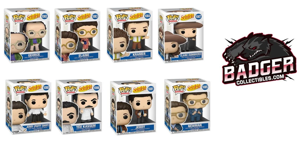 **Pre-Order** Funko Pop TV! Seinfeld Bundle Of 8 3 **Pre-Order** Funko Pop TV! Seinfeld Bundle Of 8