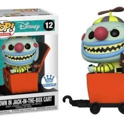 Funko Pop Movies Nightmare Before Christmas - Clown In Jack In The Box Cart (Funko Shop Exclusive) The Badgers Den