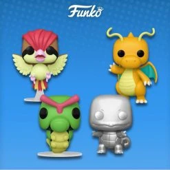 **Pre-Order** Funko Pop Games Pokemon Bundle Of 4