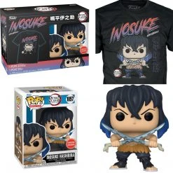 Funko Pop & Tee Demon Slayer - Inosuke (Gamestop Exclusive) Not Valid For Free Shipping Gamestop Exclusives