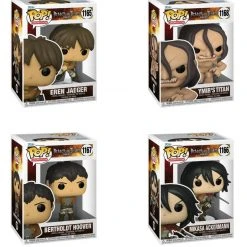 **Pre-Order** Funko Pop Animation Attack On Titan - Bundle Of 4