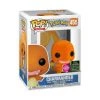 Funko Pop Games Pokemon Charmander Flocked ECCC Exclusive (Shared Sticker)