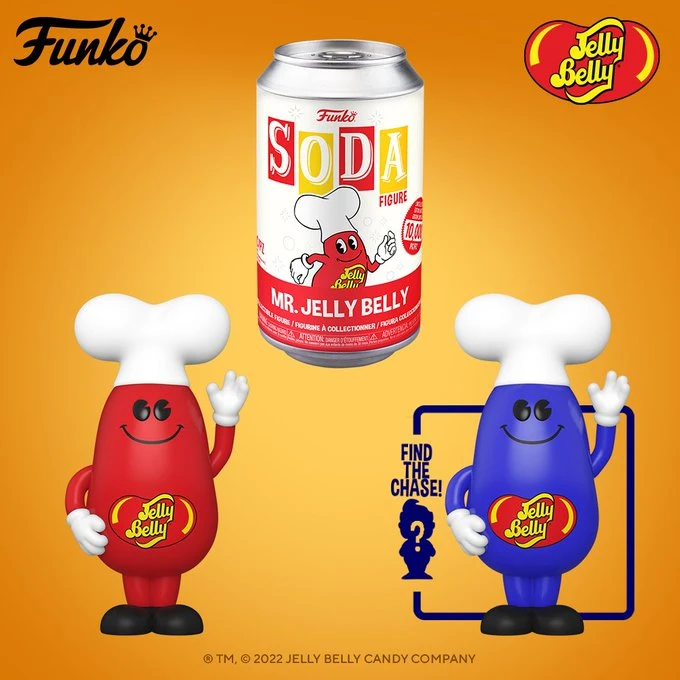 **Pre-Order** Funko Vinyl Soda Ad Icons Mr. Jelly Belly (Chance At The Chase) 3 **Pre-Order** Funko Vinyl Soda Ad Icons Mr. Jelly Belly (Chance At The Chase)