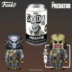 **Pre-Order** Funko Pop Vinyl Soda Predator With Chance At The Chase Funko Soda