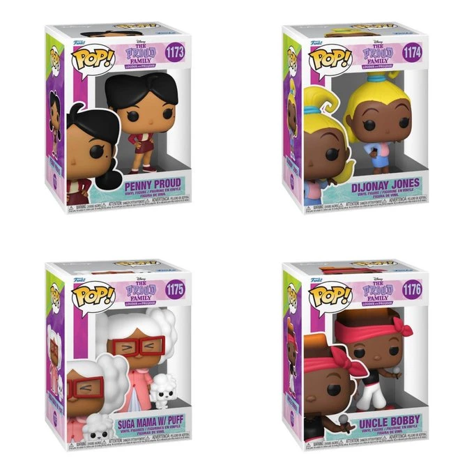 **Pre-order** Funko Pop Disney The Proud Family - Bundle Of 4 3 **Pre-order** Funko Pop Disney The Proud Family - Bundle Of 4