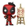 Gamestop Exclusives Funko Pop Marvel Deadpool - Artist Deadpool (Gamestop Exclusive) Not Valid For Free Shipping