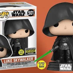 Star Wars: The Mandalorian Funko Pop Star Wars The Mandalorian - Luke Skywalker GITD (E.E Exclusive)