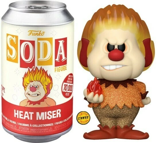 The Badgers Den Funko Vinyl Soda - Heat Miser Chase 3 The Badgers Den Funko Vinyl Soda - Heat Miser Chase