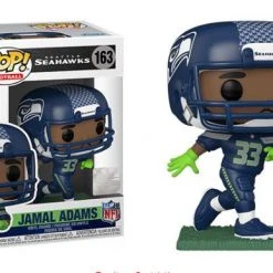 NFL Pops **Pre-Order** Funko Pop NFL Seattle Seahawks Jamal Adams (Home Uniform)