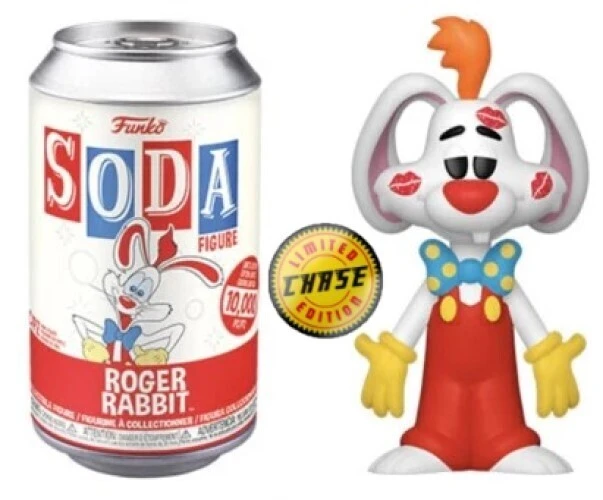 The Badgers Den Funko Vinyl Soda - Roger Rabbit 3 The Badgers Den Funko Vinyl Soda - Roger Rabbit