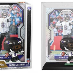 NFL Pops **Pre-Order** Funko Pop NFL Trading Cards Baltimore Ravens - Lamar Jackson