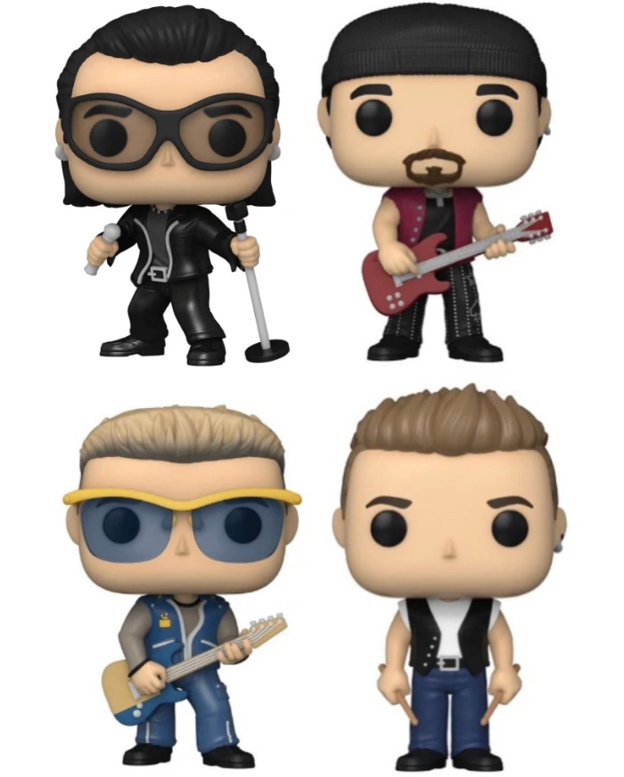 **Pre-Order** Funko Pop Rocks U2 - Bundle Of 4 3 **Pre-Order** Funko Pop Rocks U2 - Bundle Of 4