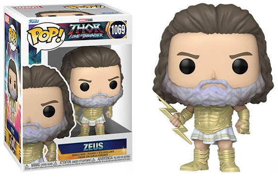 Other Marvel Pops **Pre-Order** Funko Pop Movies Marvel Thor Love And Thunder - Zeus 3 Other Marvel Pops **Pre-Order** Funko Pop Movies Marvel Thor Love And Thunder - Zeus