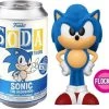 Funko Vinyl Soda - Sonic The Hedgehog Flocked Chase