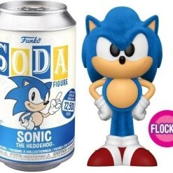 Funko Vinyl Soda - Sonic The Hedgehog Flocked Chase