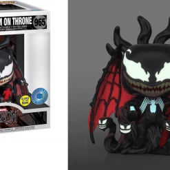 Funko Pop Deluxe Marvel Venom - Venom On Throne (PIAB Exclusive) Not Valid For Free Shipping