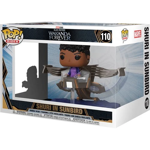 **Pre-Order** Funko Pop Rides Movies Marvel Black Panther Wakanda Forever - Shuri In Sundbird 3 **Pre-Order** Funko Pop Rides Movies Marvel Black Panther Wakanda Forever - Shuri In Sundbird