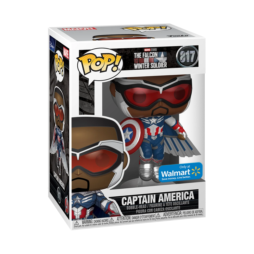**Pre-Order** Funko Pop The Falcon And The Winter Soldier (Captain America Walmart Exclusive) Not Valid For Free Shipping 3 **Pre-Order** Funko Pop The Falcon And The Winter Soldier (Captain America Walmart Exclusive) Not Valid For Free Shipping
