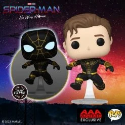 **Pre-Order** Funko Pop Marvel Spider-Man No Way Home - Spider-man Black Suit Chase Bundle ( AAA Exclusive)