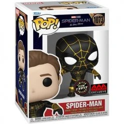 **Pre-Order** Funko Pop Marvel Spider-Man No Way Home - Spider-man Black Suit Chase Bundle ( AAA Exclusive)